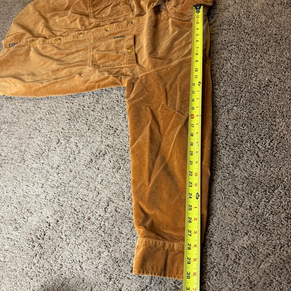 Lucky Brand Men's Corduroy 100% cotton Utility Long Sleeve Shirt size medium - Picture 9 of 11